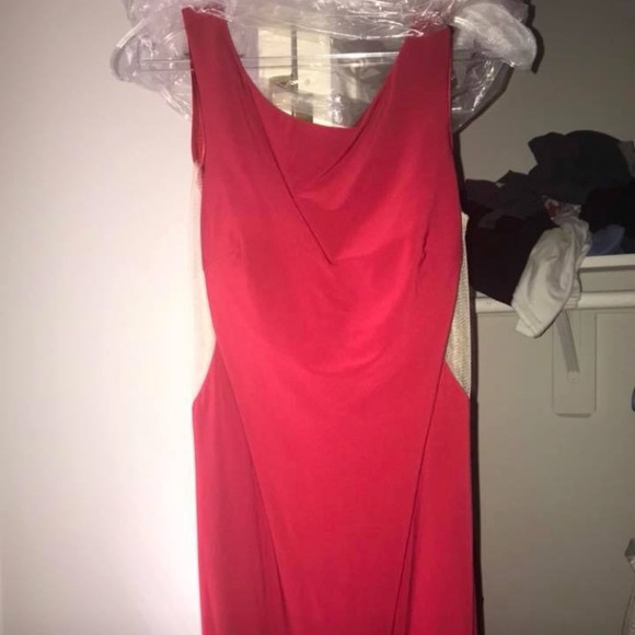 Apple red formal dress - Picture 3 of 5